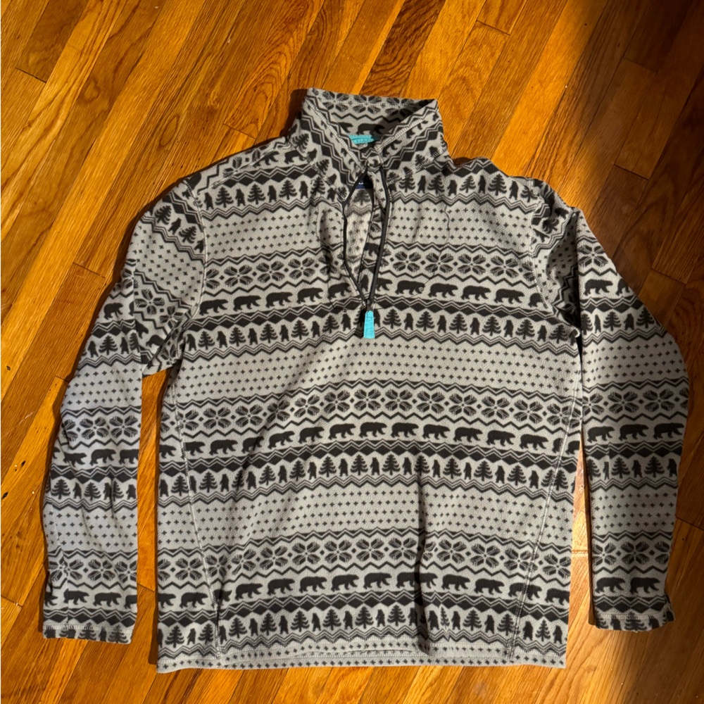Chubbies beach club pullover sweater 1/4 zip